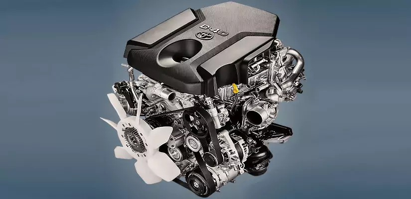 The 2.8-liter Toyota Hiace1GD-FTV