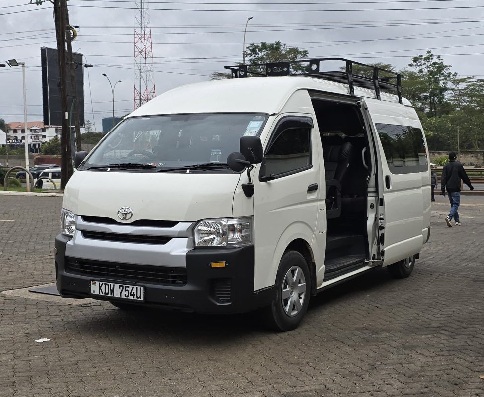 14-seater van hire in Nairobi